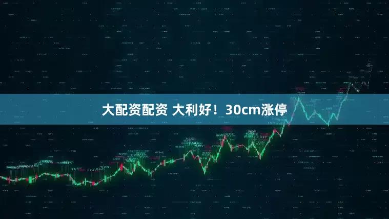 大配资配资 大利好！30cm涨停